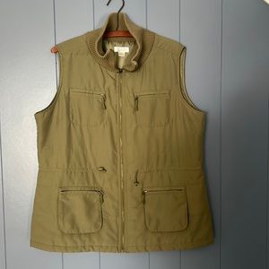 Christopher and Banks Green Vest